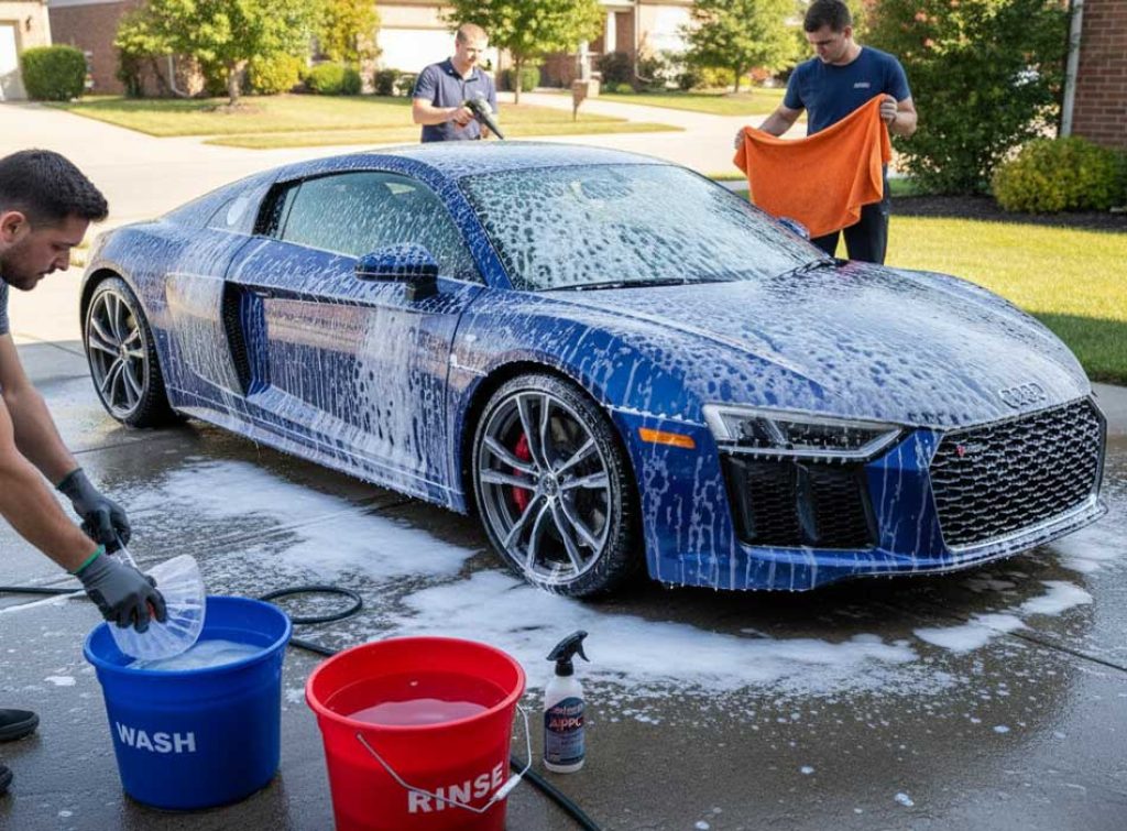 pre wash and strip wash